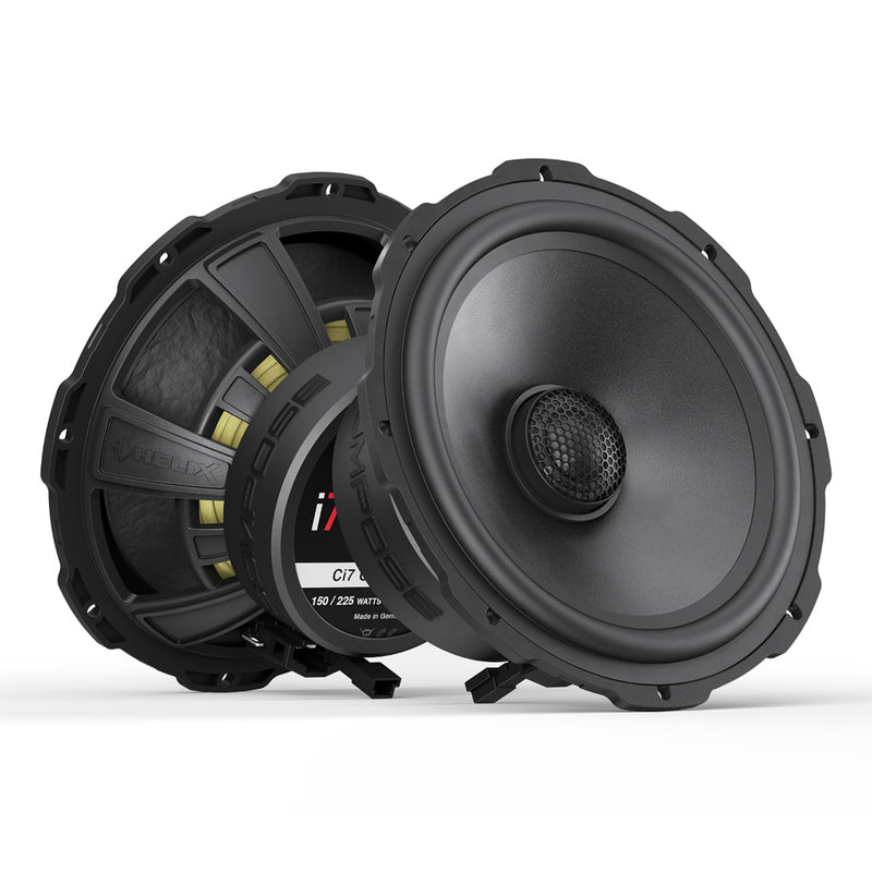 Helix Compose i7 Ci7 C165.2FM-S3 Coaxial 6.5 Inch FlexMount Speakers 150w RMS
