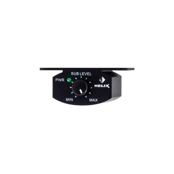 Helix U 10A Underseat Sub Compact 10 Inch Active Subwoofer with Bass Remote - CEN