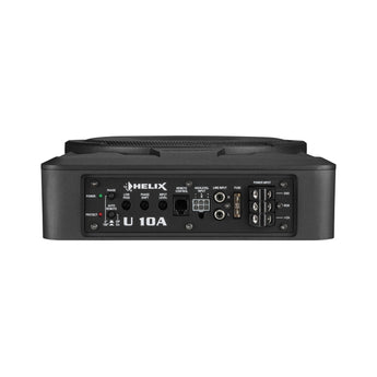 Helix U 10A Underseat Sub Compact 10 Inch Active Subwoofer with Bass Remote - CEN