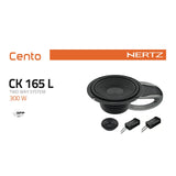 Hertz Cento CK 165 L 6.5 Inch 17cm 2 Way Door Component Speakers 100w RMS Pair - CEN