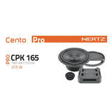 Hertz Cento CPK 165 6.5" 17cm 2 Way Car Door Component Speakers 105w RMS Pair - CEN
