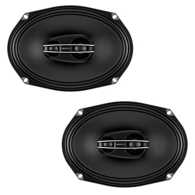 Hertz Cento CPX 690 Pro 6x9" 3 Way Parcel Shelf Coaxial Speakers 120w RMS Pair