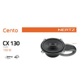Hertz Cento CX 130 5.25 Inch 13cm 2 Way Car Door Coaxial Speakers 50w RMS Pair - CEN