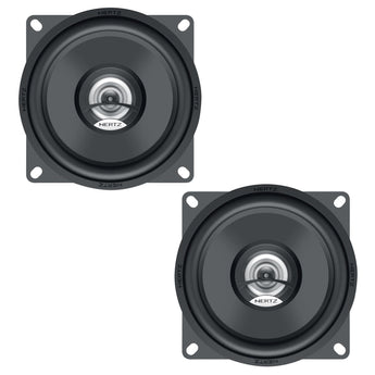 Hertz Dieci DCX 100.3 4" 10cm 2 Way Car Door Dash Coaxial Speakers 30w RMS Pair - CEN