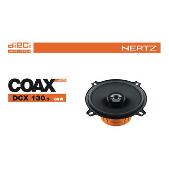 Hertz Dieci DCX 130.3 5" 13cm 2 Way Car Van Door Coaxial Speakers 40w RMS Pair - CEN