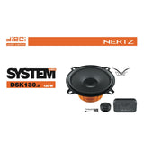 Hertz Dieci DSK 130.3 5" 13cm 2 Way Car Van Door Component Speakers 60w RMS Pair - CEN