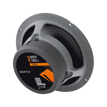 Hertz Mille Pro MPX 165.3 6.5" 16.5cm Car 2 Way Coaxial Speakers 100w RMS Pair - CEN