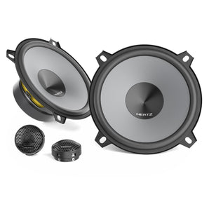 Hertz UNO K 130 5" 13cm 130mm 2 Way Car Door Component Speaker Kit 55w RMS Pair - CEN
