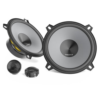 Hertz UNO K 130 5" 13cm 130mm 2 Way Car Door Component Speaker Kit 55w RMS Pair - CEN