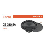 Hertz Cento CS 250 S4 Sub 10 Inch 25cm 250mm Car Subwoofer 4ohm 300w RMS - CEN