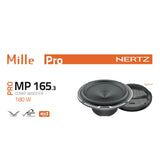 Hertz Mille Pro MP 165.3 6.5 Inch 16.5cm Car Midrange Woofer Speaker 90w Pair - CEN