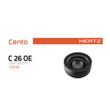 Hertz Cento C 26 OE 1 Inch 26mm OEM Placement Dome Tweeters 4ohm 120w Peak Pair - CEN