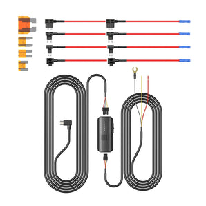 Viofo HK6 Hardwire Power Cable USB C with 8pcs Fuse Set A329S Series Dash Cam - CEN