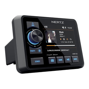 Hertz Marine HMR 50 3.5 Inch IP66 Digital Media Receiver Bluetooth USB Radio