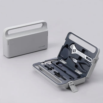 Hoto 3.6V Screwdriver Tool Set and Carry Case Spanner Hammer Plier Tape Measure - CEN