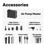 Hoto Air Pump Master Compressor Portable Tyre Inflator & Deflate Car Motorcycle - CEN