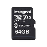 Integral 64GB Dash Cam Micro SD Card High Endurance Home Security CCTV Drones - CEN