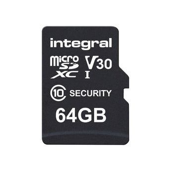 Integral 64GB Dash Cam Micro SD Card High Endurance Home Security CCTV Drones - CEN