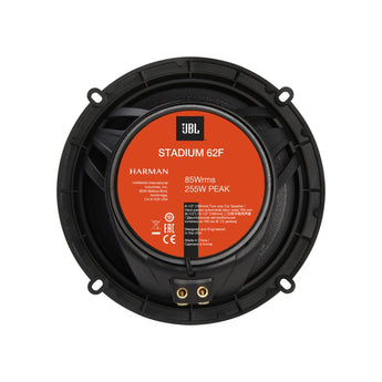 JBL Stadium 62F 6.5 Inch 2 Way Coaxial Car Door Speakers 85w RMS Pair - CEN