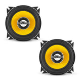 JL Audio C1-400x C1 Series 4" 10cm Coaxial Car Door Dash Speakers 50w RMS Pair - CEN