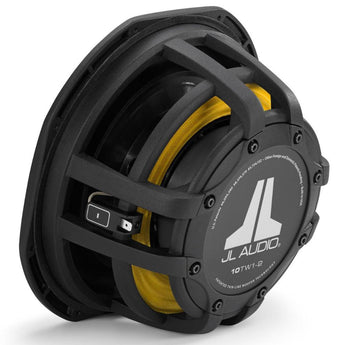 JL Audio 10TW1-2 10 Inch Sub TW1 Series Shallow Mount Subwoofer 2 ohm 300w RMS - CEN