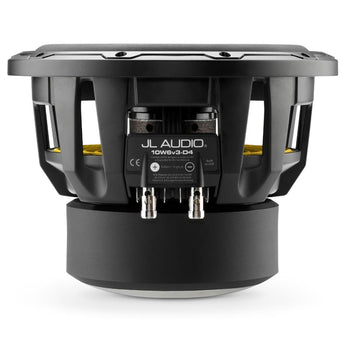 JL Audio 10W6V3-D4 W6 Series 10 Inch 25cm Dual 4 ohm Car Sub Subwoofer 600w RMS - CEN