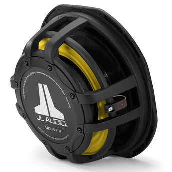 JL Audio 12TW1-4 12 Inch Sub TW1 Series Shallow Mount Subwoofer 4 ohm 300w RMS - CEN