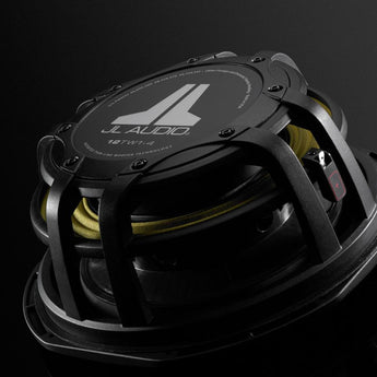 JL Audio 12TW1-4 12 Inch Sub TW1 Series Shallow Mount Subwoofer 4 ohm 300w RMS - CEN