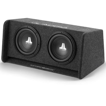 JL Audio CP210-W0v3 10" 25cm Dual 10W0v3 BassWedge Ported Subwoofer 600w RMS - CEN