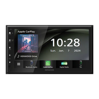 Kenwood DMX6523DABS Apple CarPlay Android DAB Bluetooth Double Din Car Stereo - CEN