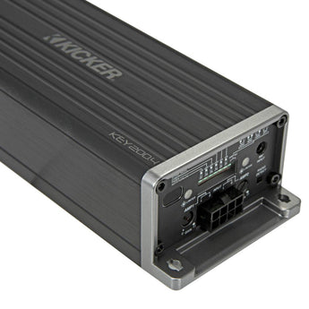 Kicker KEY200.4 Amp 4 Channel Full Range Car Smart Amplifier & DSP 4x50w - CEN