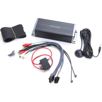 Kicker KEY200.4 Amp 4 Channel Full Range Car Smart Amplifier & DSP 4x50w - CEN