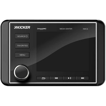 Kicker KMC5 Marine Digital Media Receiver Bluetooth USB Radio Source Unit - CEN