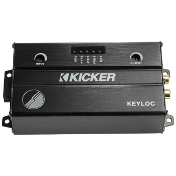 Kicker KEYLOC Smart 2 Channel Line Output Converter with Automotive DSP Tuning - CEN