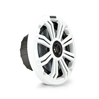 Kicker Marine KA45KM654 Speakers KM Series 6.5" Coaxial White & Charcoal Grills - CEN