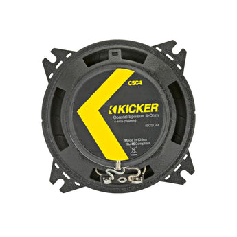 Kicker CSC44 CS Series 4" 10cm 2 Way Car Door Dash Coaxial Speakers 50w RMS Pair - CEN
