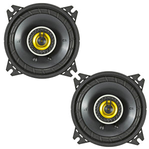 Kicker CSC44 CS Series 4" 10cm 2 Way Car Door Dash Coaxial Speakers 50w RMS Pair - CEN