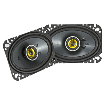 Kicker CSC464 CS Series 4x6" 2 Way Car Door Dash Coaxial Speakers 50w RMS Pair - CEN