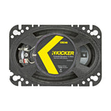 Kicker CSC464 CS Series 4x6" 2 Way Car Door Dash Coaxial Speakers 50w RMS Pair - CEN