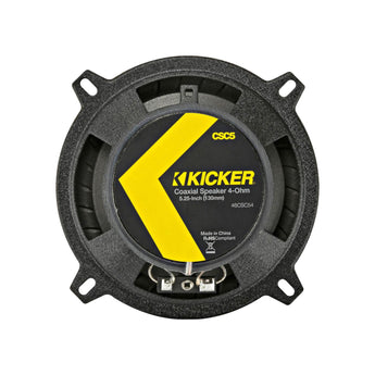 Kicker CSC54 CS Series 5.25" 13cm 2 Way Car Door Coaxial Speakers 75w RMS Pair - CEN