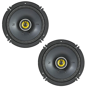 Kicker CSC654 CS Series 6.5" 16cm 2 Way Car Door Coaxial Speakers 90w RMS - CEN