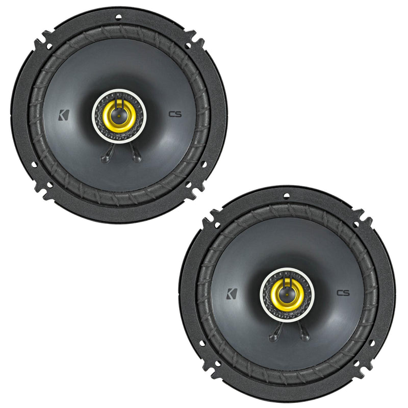 Kicker 46CSC654 CS Series 6.5" 16cm 2 Way Car Door Coaxial Speakers 100w RMS