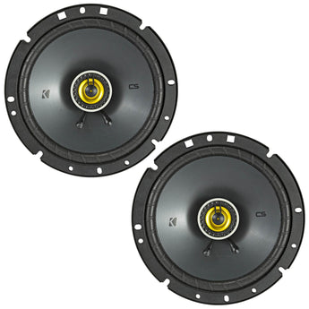 Kicker CSC674 CS Series 6.75" 17cm 2 Way Car Door Coaxial Speakers 100w RMS - CEN