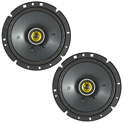 Kicker 46CSC674 CS Series 6.75" 17cm 2 Way Car Door Coaxial Speakers 100w RMS