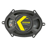 Kicker CSC684 CS Series 6x8" 2 Way Car Door Shelf Coaxial Speakers 75w RMS - CEN