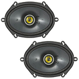 Kicker CSC684 CS Series 6x8" 2 Way Car Door Shelf Coaxial Speakers 75w RMS - CEN