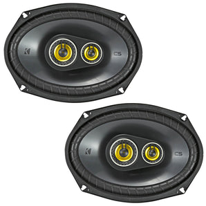 Kicker CSC6934 CS Series 6x9" 3 Way Car Parcel Shelf Coaxial Speakers 150w RMS - CEN