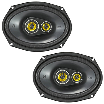 Kicker CSC6934 CS Series 6x9" 3 Way Car Parcel Shelf Coaxial Speakers 150w RMS - CEN