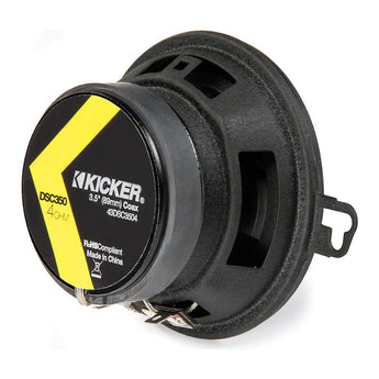 Kicker DSC3504 DS Series 3.5" 9cm 2 Way Car Door Dash Coaxial Speakers 20w RMS - CEN
