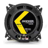 Kicker DSC404 DS Series 4" 10cm 2 Way Car Door Dash Coaxial Speakers 30w RMS - CEN